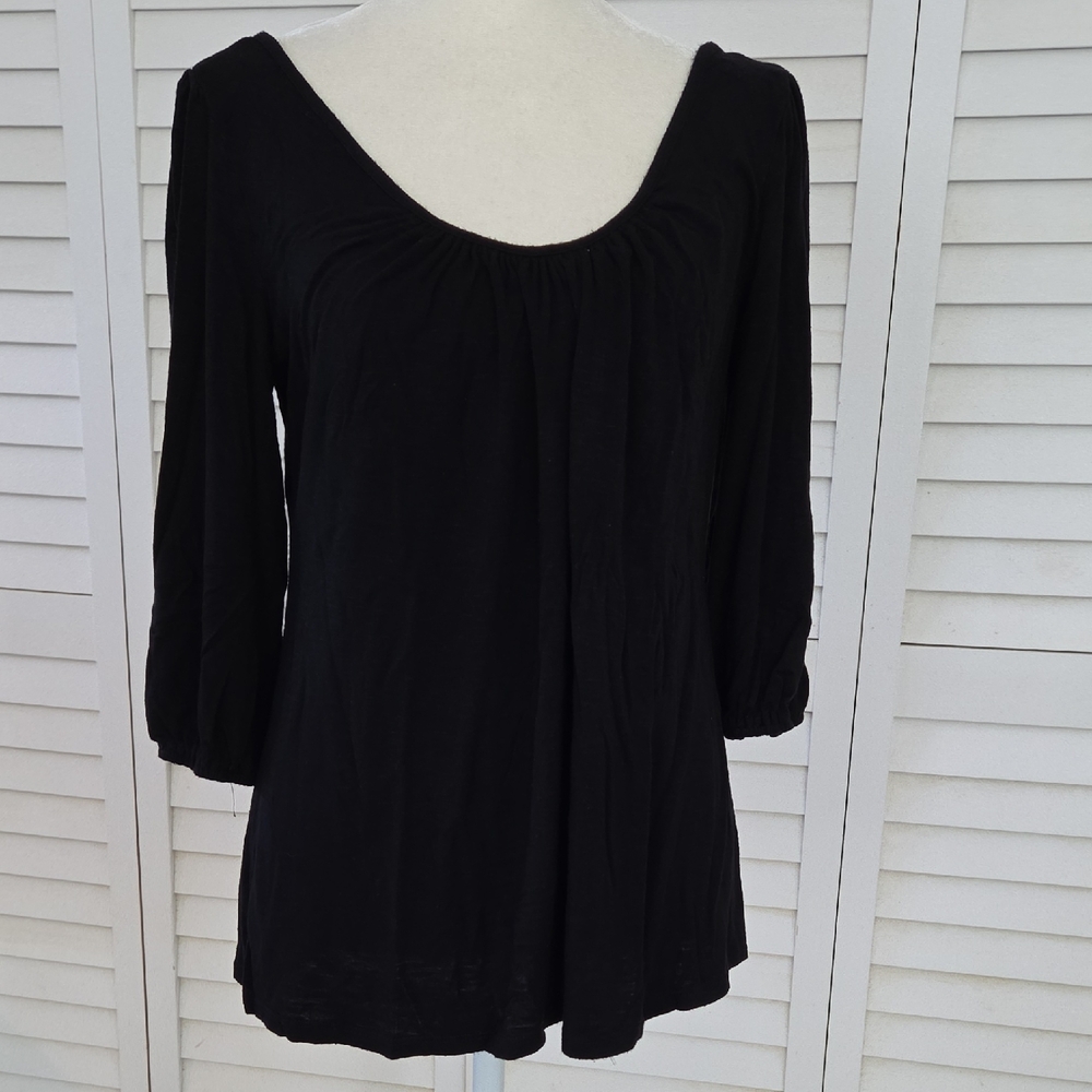 Hourglass Lilly Black Blouse